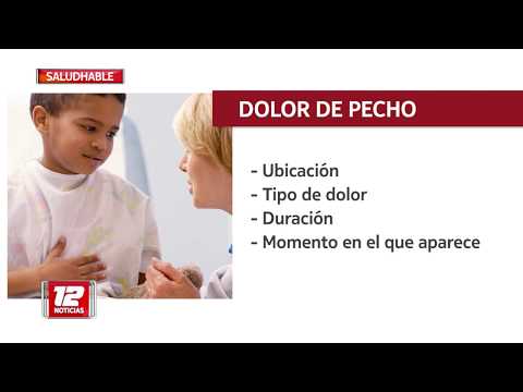 Vídeo: Dolor En El Pecho En Niños: Causas, Riesgos Y Cuándo Llamar Al Médico