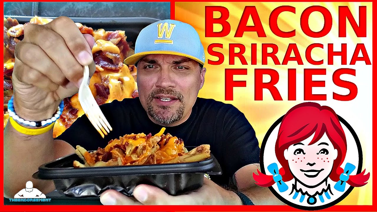 WENDYS® | BACON SRIRACHA FRIES REVIEW | THEENDORSEMENT - YouTube