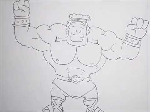 Video: Kako Crtati Herkula