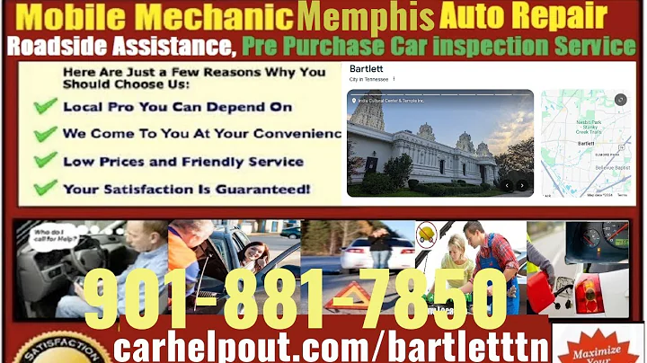 Mobile Mechanic Bartlett, TN Auto Repair Service Shop | We Come To You At Home Car Fixing Near Me