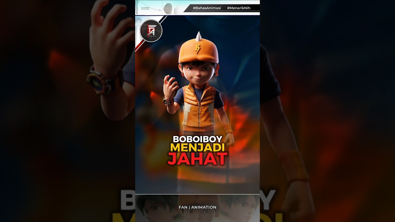 Bagaimana Jika Boboiboy Berubah Menjadi Jahat - Boboiboy Movie 3 #boboiboy #shorts