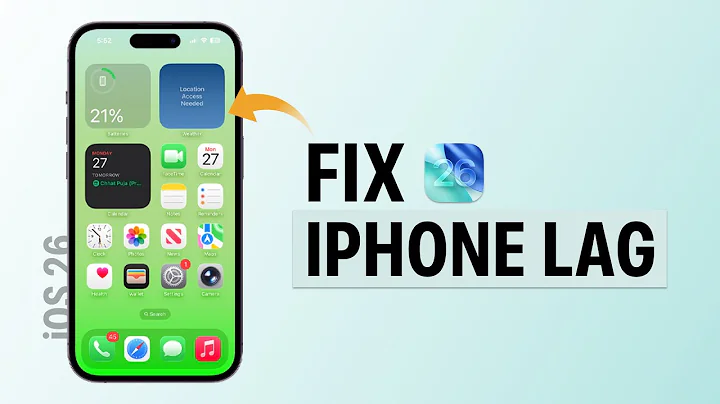 How to Fix iPhone Lag After iOS 26 Update?
