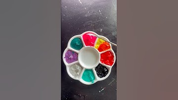 Guess the Mixed Color of Squid game 2 # squid game2 #colourmixing #satisfying #asmr #squidgame