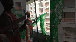 Catch Net Fixing In High Rise Building