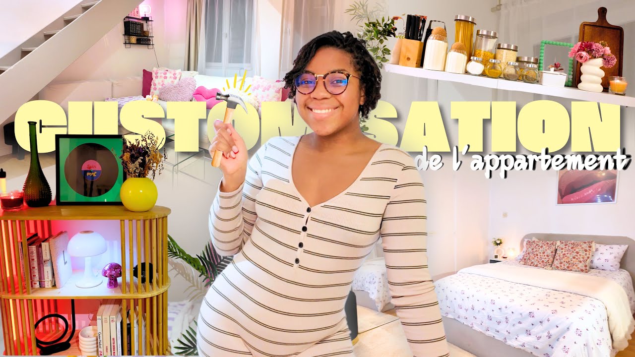 JE CUSTOMISE MON APPARTEMENT 🛋️🖼️ | petit budget 💸 & pinterest vibes