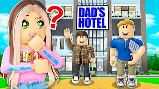 I Investigated DADS ONLY Hotel.. (Roblox Bloxburg)