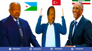 DEG DEG: Jabuuti oo kashiftay fashilka Heshiiska Turkiga & Somalia, Xasan Sheekh oo Tanzania u baxay