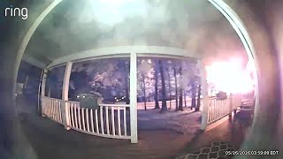 Doorbell cam video shows a Michigan home explosion police are calling an attempted murder suicide