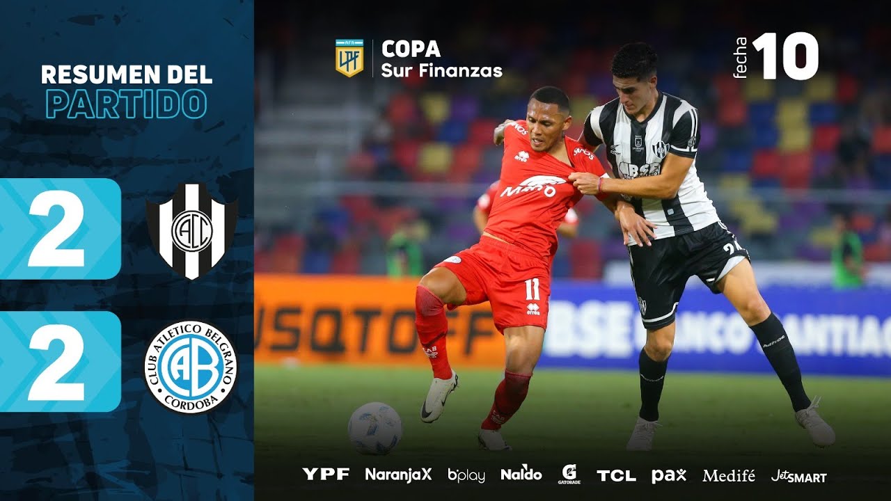 CENTRAL CÓRDOBA 2 - 2 BELGRANO I Resumen del partido I #CopaSurFinanzas 2024