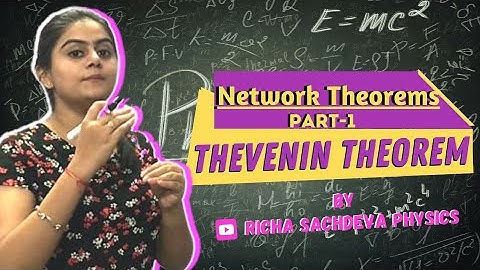 THEVENIN THEOREM with examples ELECTRONICS CSIR NET Physical Science B.Sc M.Sc PHYSICS 2020 (FULL)