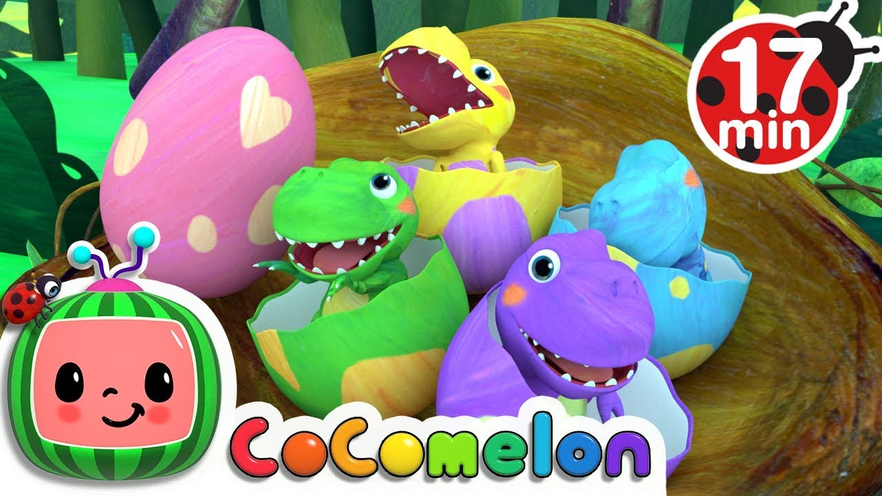 Dinosaur Songs  CoComelon Nursery Rhymes  Kids Songs