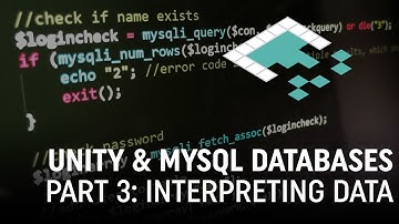 Unity & MySQL Databases, Part 3: Parsing Server Data