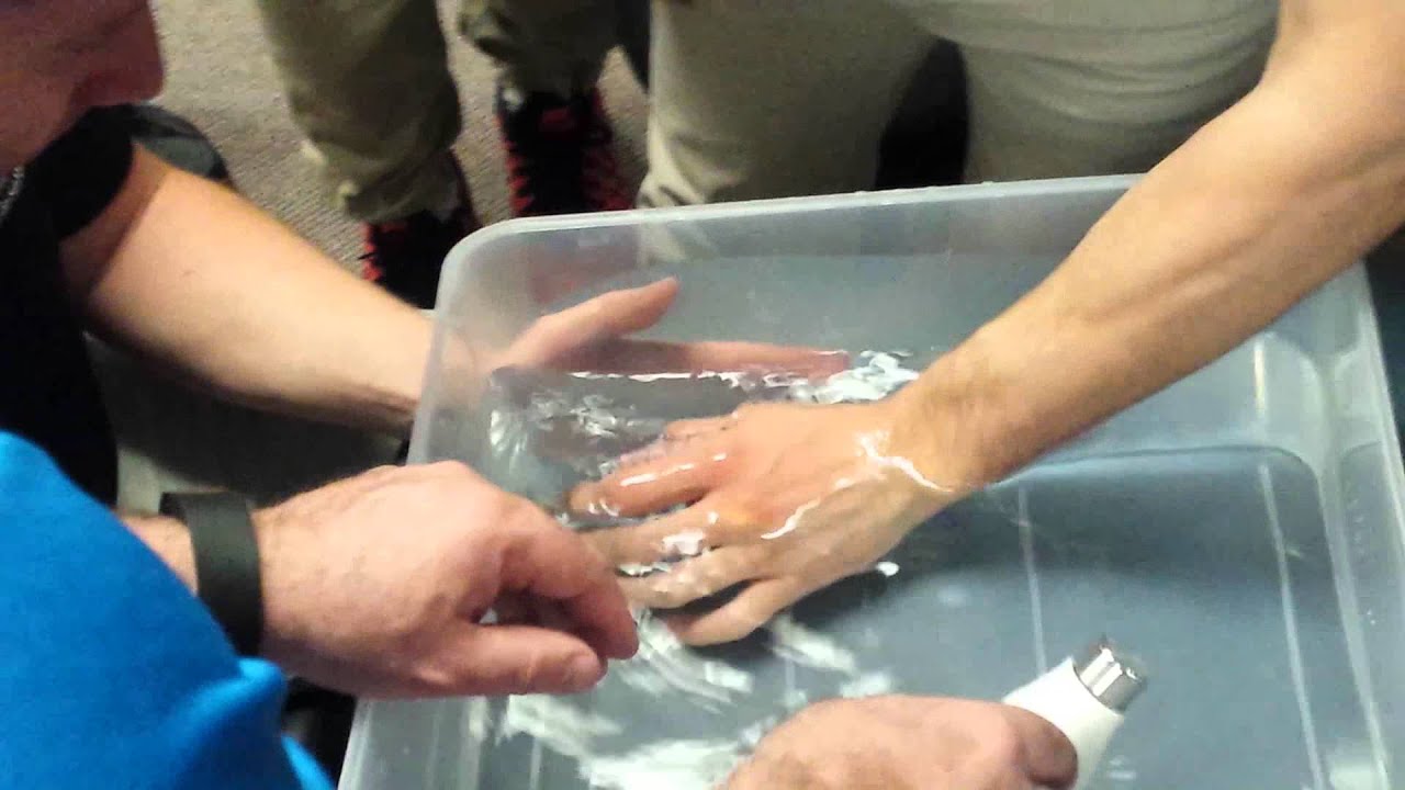 Ultra Sound With Water YouTube