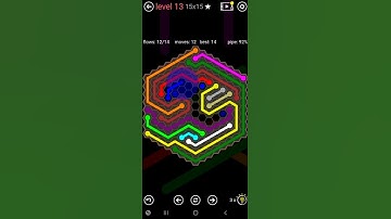 How To Solve Flow Free Hexes Premium 15x15 Mania Level 13 Board Walk Through Solution Walkthrough