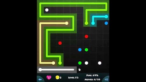 11 × 11 MANIA LEVEL 52 - FLOW GAME ON FACEBOOK Connect the dots