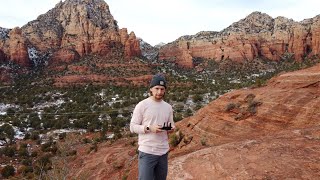 Sedona in January Yes there is snow