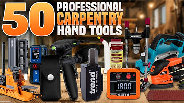 50 professionele handgereedschappen voor timmerwerk op Amazon die je eerder had willen ontdekken!
