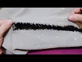 Here&#39;s the perfect solution to fix a big hole in your jacket in an interesting way