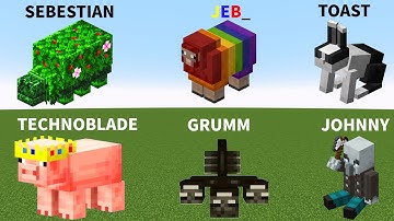 All Nametag Easter Eggs in Minecraft - Alex