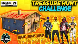TREASURE HUNT CHALLENGE IN FREEFIRE || 2 VS 2 CLASH SQUAD || NEVER SEEN BEFORE ||INSANE FIGHT||