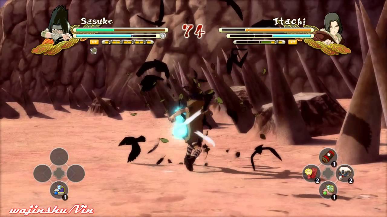 SASUKE'S FULL POWER CHIDORI!  Naruto: Clash of Ninja Revolution