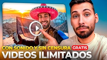 Como VEO 3.1 pero... GRATIS, MEJOR y SIN Límites 🤯