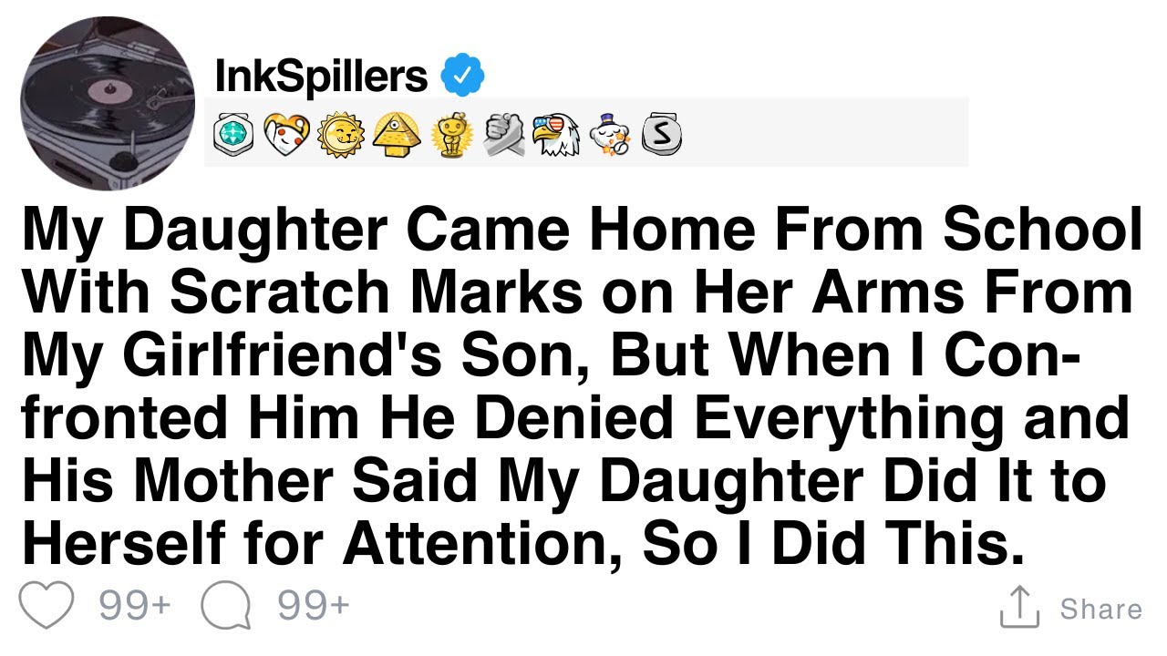 My Daughter Came Home From School With Scratch Marks on Her Arms From My Girlfriend's Son, But When.
