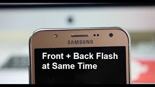 How to turn on Front and Back Flash at same Time screenshot 2