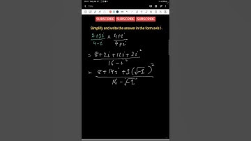 Complex Numbers | a+bi Form #shorts #youtubeshorts #viral
