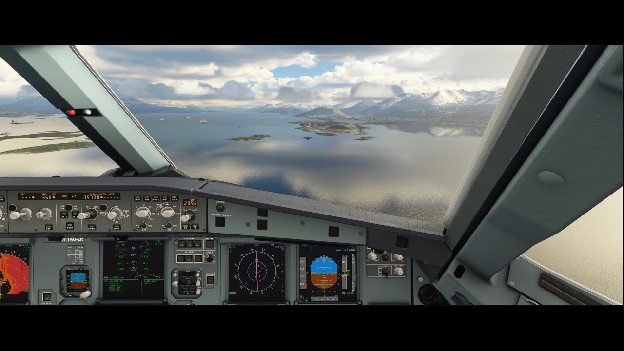 MSFS 2020 - Ushuaia ILS approach | 4K | Ultra - YouTube