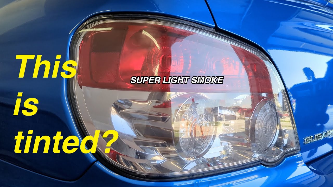 ULTIMATE® Headlight Tint — Light Smoke