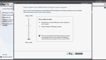 Disable the User account control (UAC) Feature in Windows 7