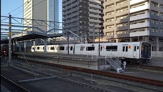 【817+813系】鹿児島本線快速小倉行き 千早駅発車