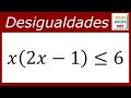 DESIGUALDADES CUADRÁTICAS - Ejercicio 4