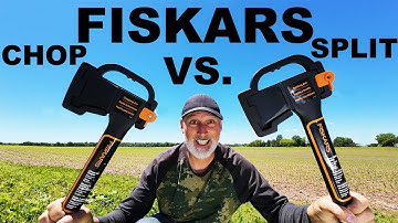 FISKARS CHOPPING AXE SPLITTING AXE... WHICH IS BEST?