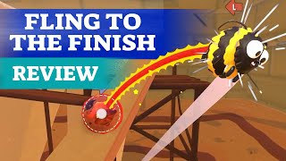 FLING TO THE FINISH Review - Adorable Physics Co-op Obstacle-Course Racing Game