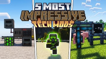 5 More of the Most Impressive Minecraft Tech Mods #minecraft