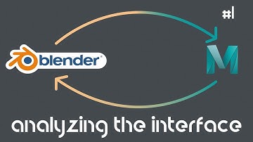 From Maya to Blender 2.8 Part #1 | Analyzing the Interface