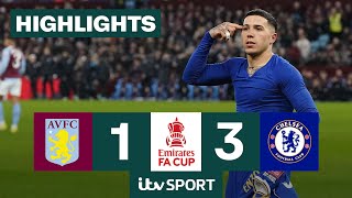 HIGHLIGHTS | Fernandez Worldie free-kick! Aston Villa v Chelsea | FA Cup image