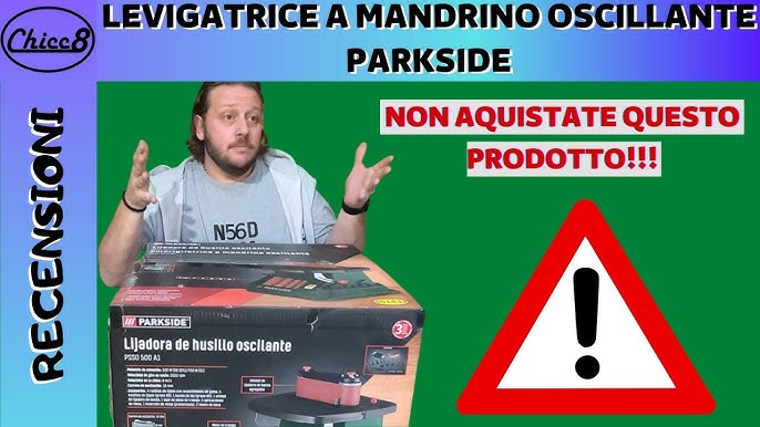 PARKSIDE® Spindelschleifer PSSO 500 A1 oszillierend - YouTube