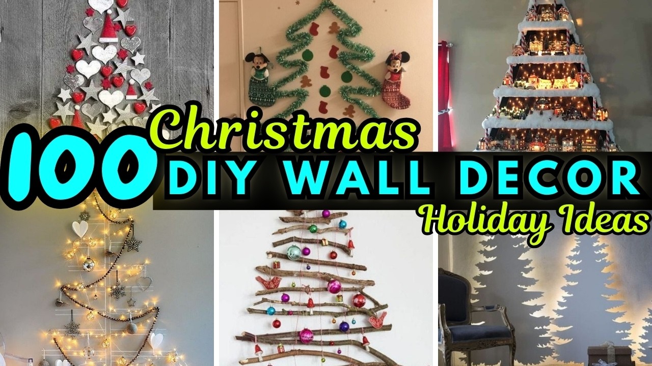 DIY Christmas Wall Decor Ideas for a Magical Holiday Home