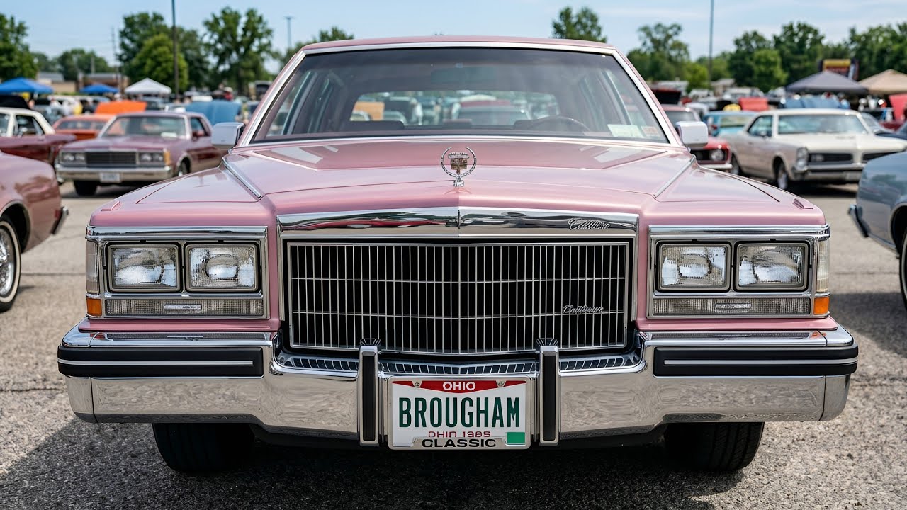 1985 Cadillac Brougham Review – A Rolling Living Room! - YouTube