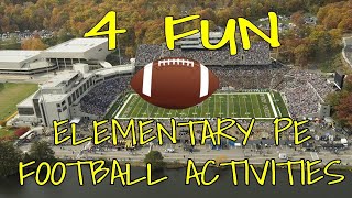 4 Fun Elementary PE FOOTBALL ACTIVITIES screenshot 5
