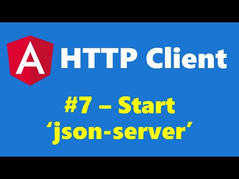 #16.7 - Start 'json-server' - HTTP Client - Angular Series