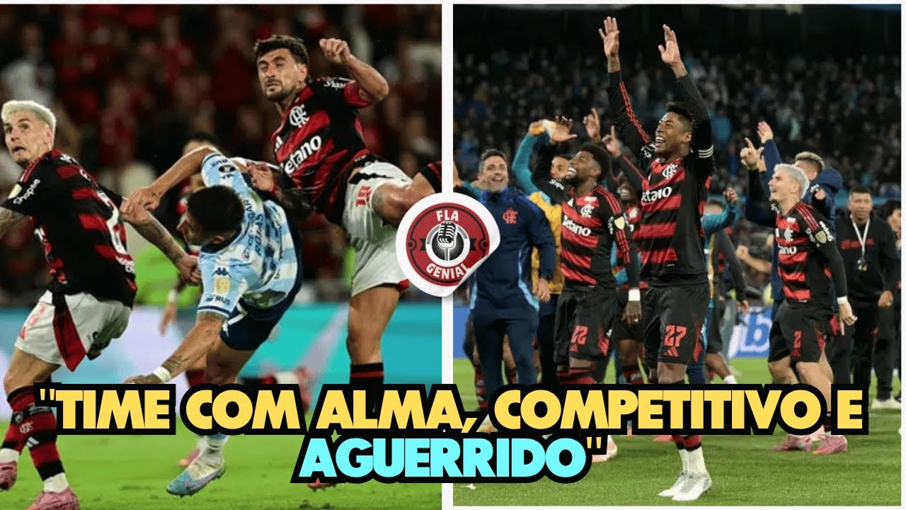 FILIPE LUÍS: "TIME COM ALMA, COMPETITIVO E AGUERRIDO", FLAMENGO NA FINAL DA LIBERTA!