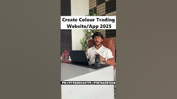 How To Create Colour Trading Game | Make Your Own Colour Trading Game | Free/in Mobile/2025/Website