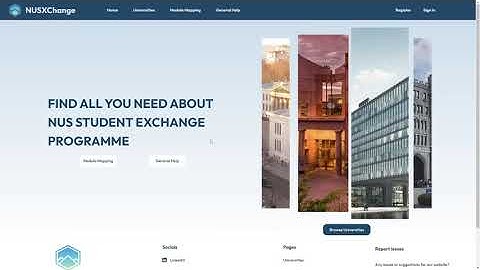 NUSXChange Project Showcase