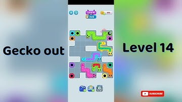Gecko Out Level 14 Walkthrough 🧩 | Step-by-Step Puzzle Guide | SolutionGuruji