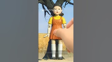 Squid Game Doll Ai Tear it Mentality #squidgame  #squidgame2  #shorts