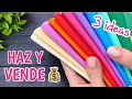 3 IDEAS INCREÍBLES EN FOAMY O GOMA EVA PARA HACER Y VENDER